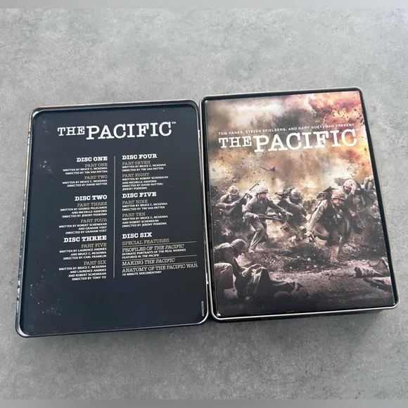 The Pacific Steelbook Blu-ray Complete Series English & French HBO 6 Disc - Picture 3 of 4